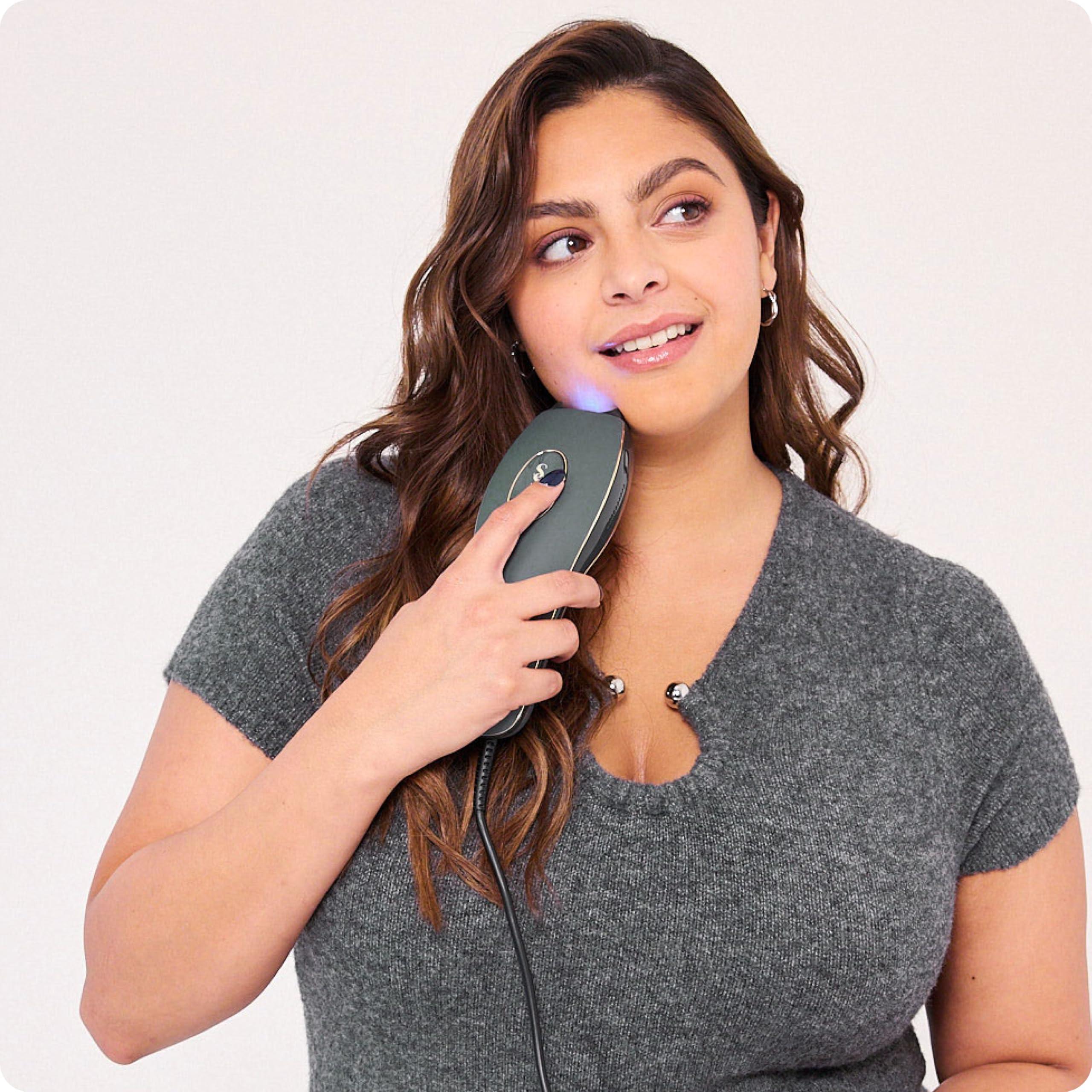 SMOOTHSKIN SmoothSkin Pure Adapt Green IPL Laser Hair Removal Device for Women & Men, Pure Fit Upgrade; Long-Lasting Hair Reduction, for Body & Face, Home Hair Removal, Alternative to Laser & Bikini Shaver