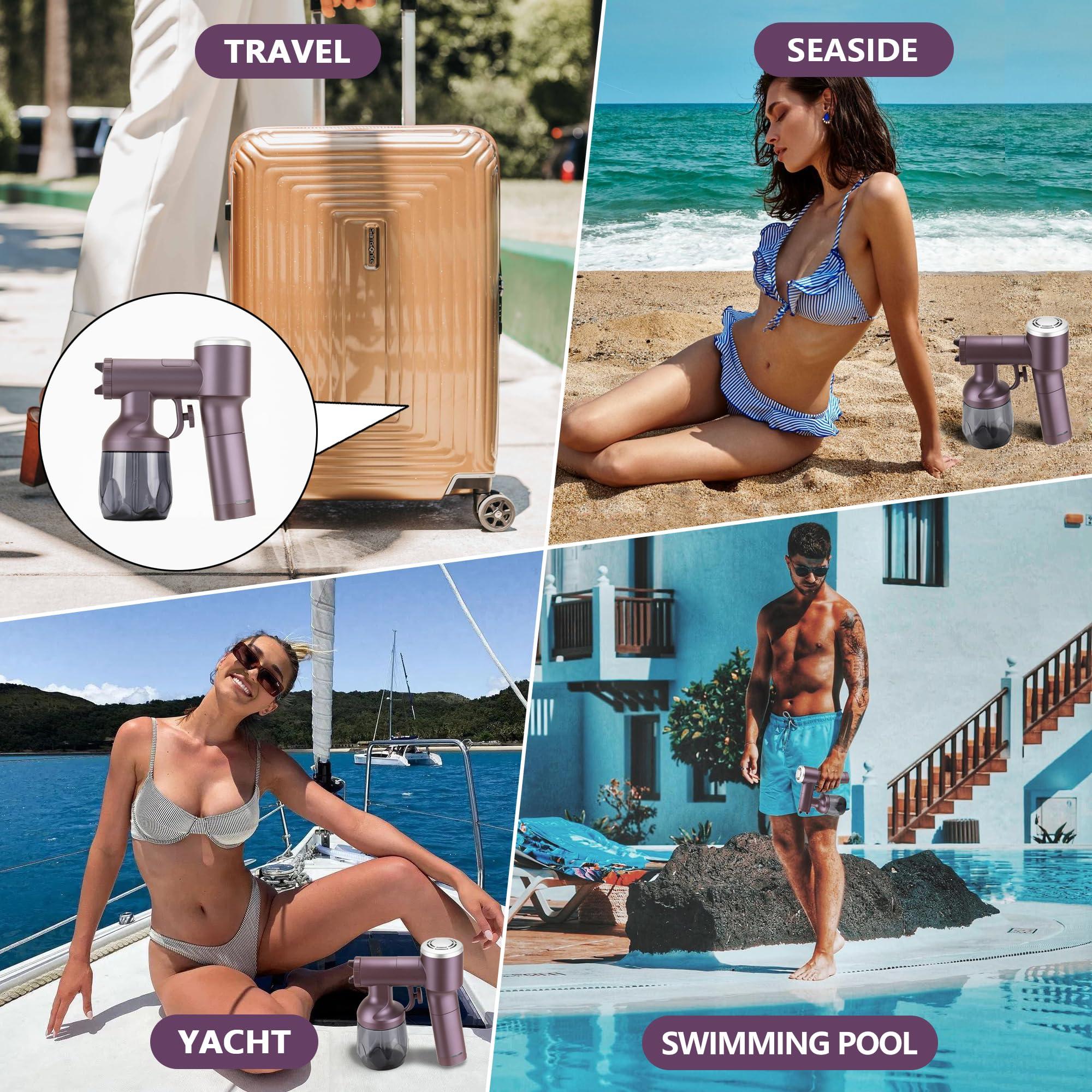 DYTAN Portable Spray Tan Machine Professional Cordless Self Tanning Gun Rechargeable and Handheld Perfect for Home Salon DIY Mobile Travel and Beach