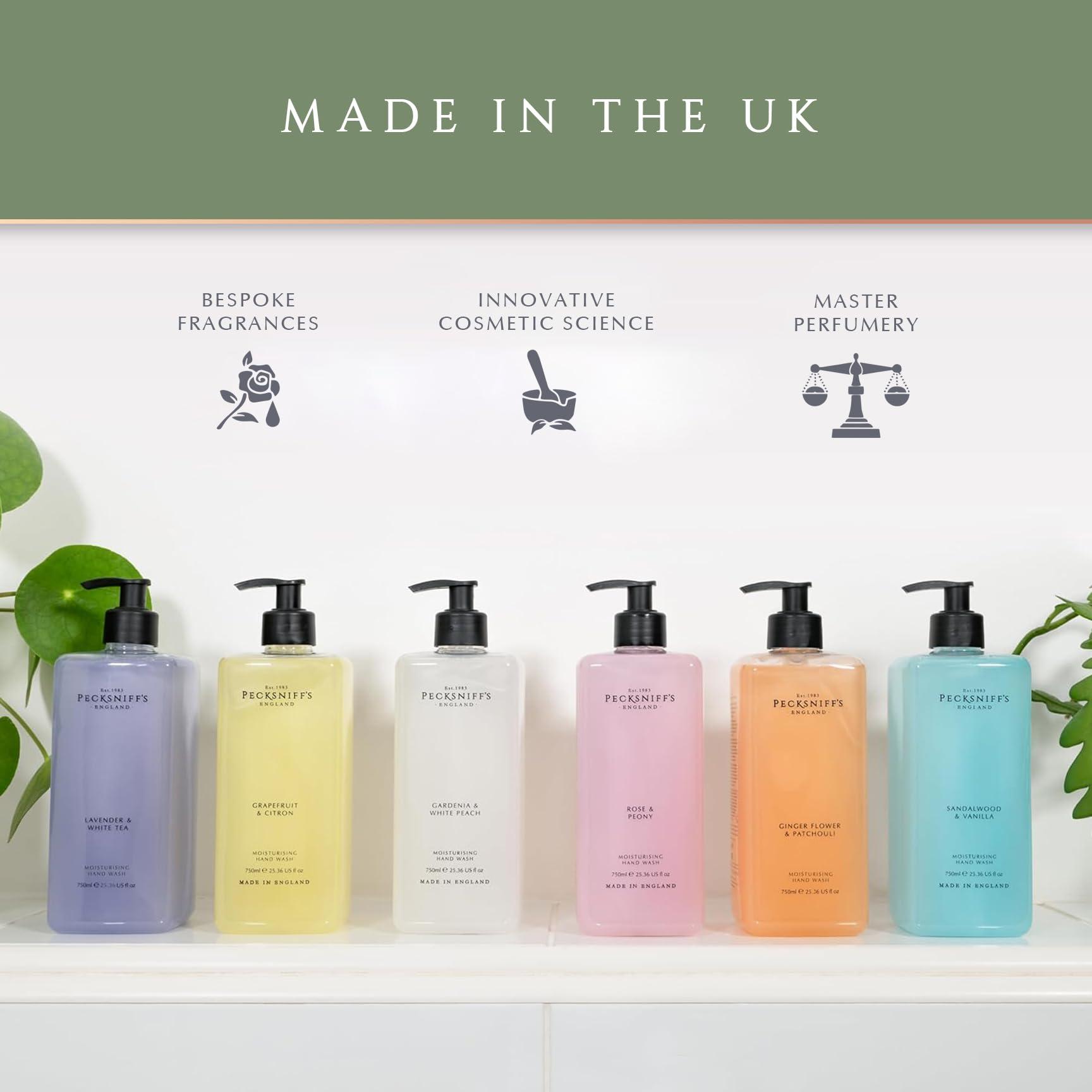 Pecksniff\'s Pecksniff\'s Classic 750ml Hand Wash Rose & Peony