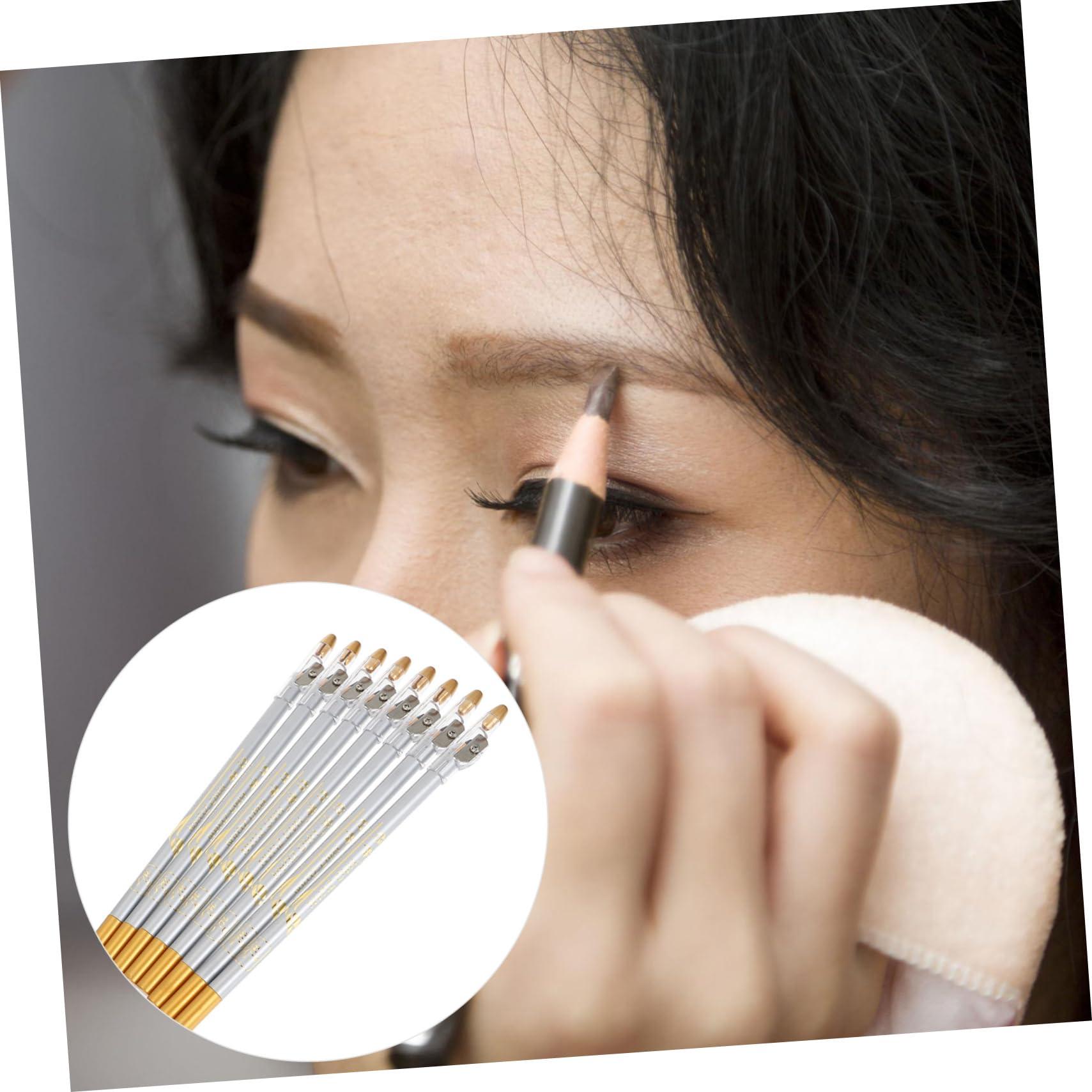 Ipetboom Ipetboom 8pcs 2-in-1 Eyebrow Pencil Set Water-safe Makeup Tool Sharpener for Girls