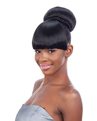 FreeTress Equal MOD BANG (1B Off Black) - Freetress Equal Synthetic Clip-In Hair Piece