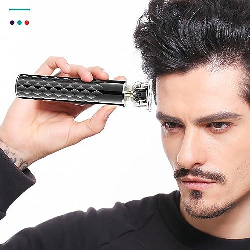 EKHOU EKHOU Professional Hair Clippers for Men, Professional Hair Clipper T9 0mm Hair Trimmer for Men Shaver Beard Trimmer Electric Shaver for Men Barber Hair Cutting Machine
