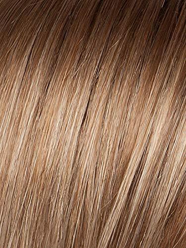 Ellen Wille & Maxwigs Fizz Hair Topper Color Sand Rooted - Ellen Wille Wigs 10" Top Piece Synthetic Crowne Volume Hand-Tied Extended Lace Front Clip Bundle MaxWigs Hairloss Booklet