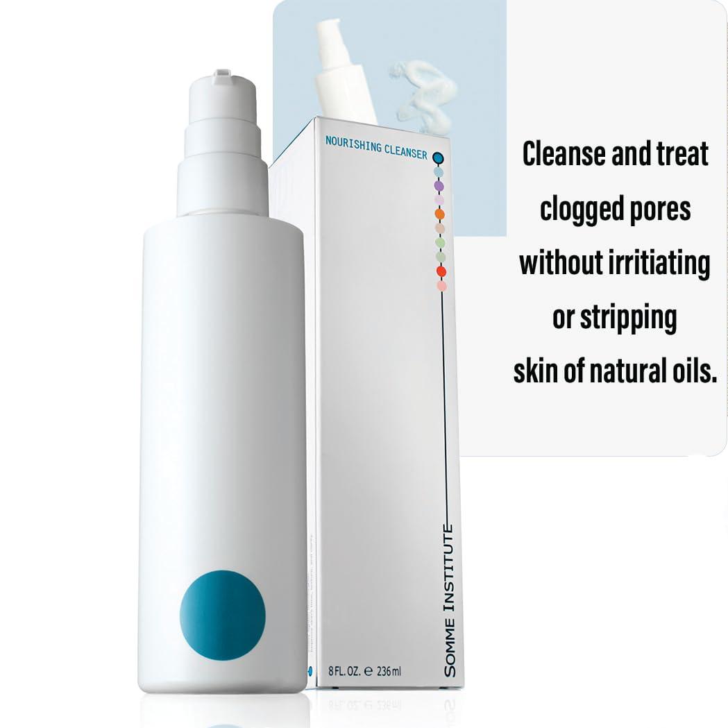 Somme Institute Somme Institute Daily Gentle Facial Cleanser | Hydrating and Anti-Aging | Good for Acne-Prone and Sensitive Skin | Oil-Free, Hypoallergenic & Non-Comedogenic | 8 Fl Oz