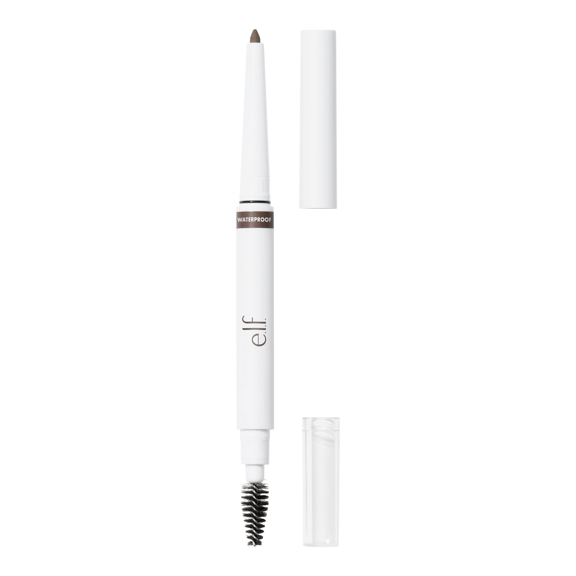 e.l.f. e.l.f. Instant Lift Waterproof Brow Pencil, Long-Lasting Eyebrow Pencil For Grooming & Shaping Brows, Vegan & Cruelty-free, Deep Brown