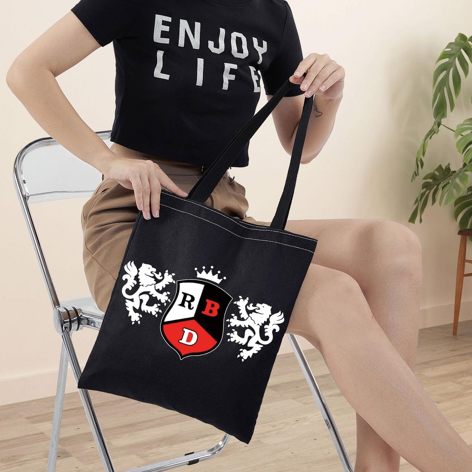 BWWKTOP BWWKTOP Latin Music Cosmetic Makeup Bag Mexico Band Fans Gifts RBD Makeup Zipper Pouch Bag Singer Merchandise (RBD TG BL)