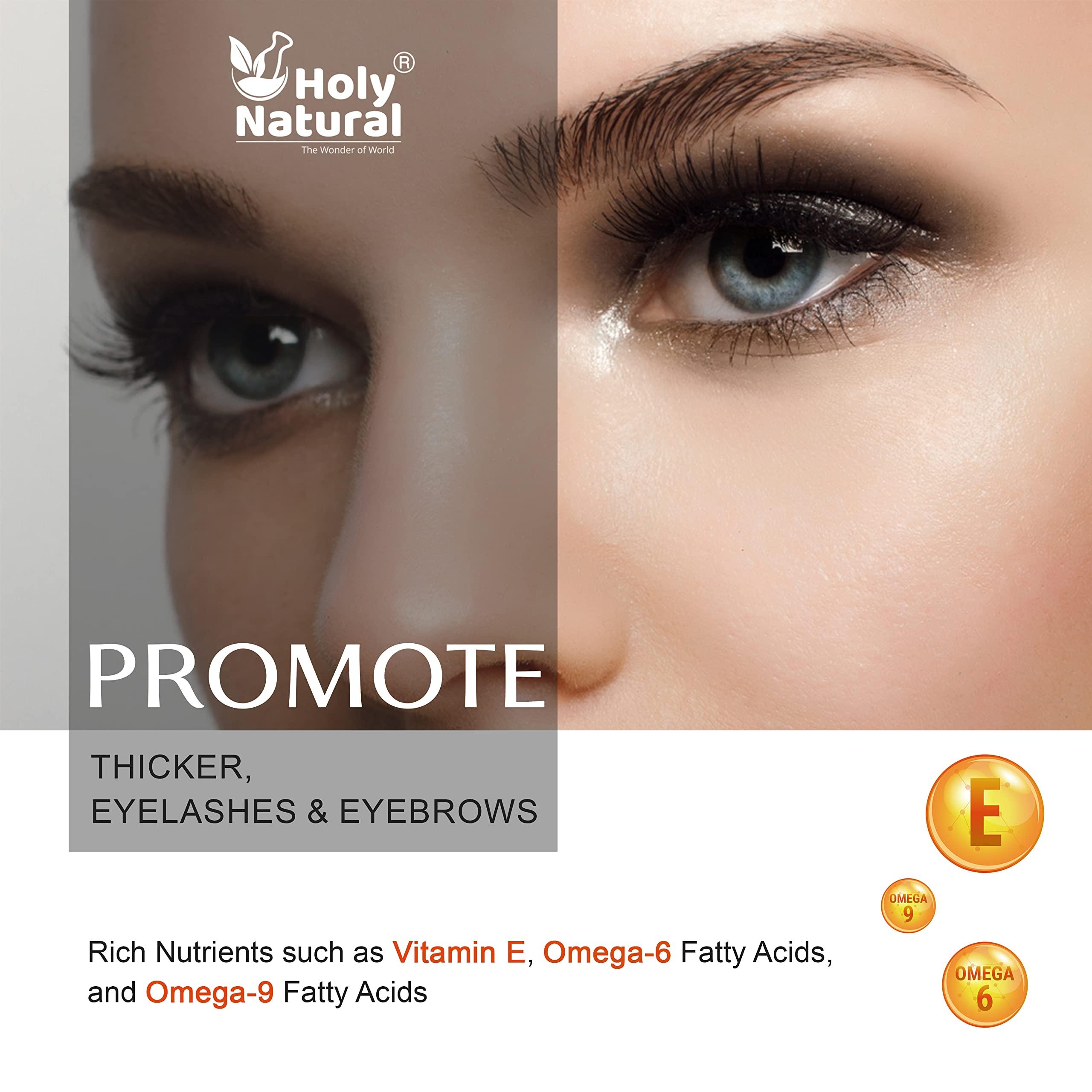 Holy Natural - The Wonder of World Organic Jamaican black Castor Oil (10.15 fl oz) USDA Certified, Traditional Handmade with Typical and Traditional roasted castor beans smell ,100% Pure black Castor Oil (No Additive, Non GMO)