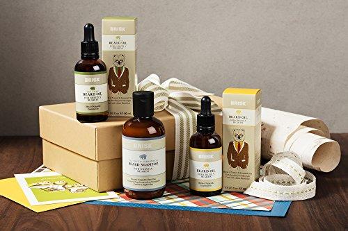 BRISK BRISK Beard Grooming Oil Liquid, Citrus for Beard Hair, 1.7 Oz