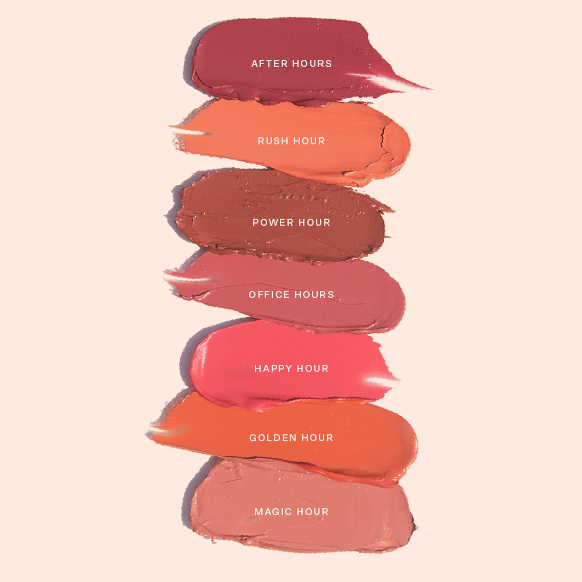 Tower 28 Tower 28 Beauty BeachPlease Cream Blush for Cheeks and Lips - Multi-Purpose Lip and Cheek Tint in Orange Blush - for Sensitive Skin Color POWER HOUR, Luminous Finish