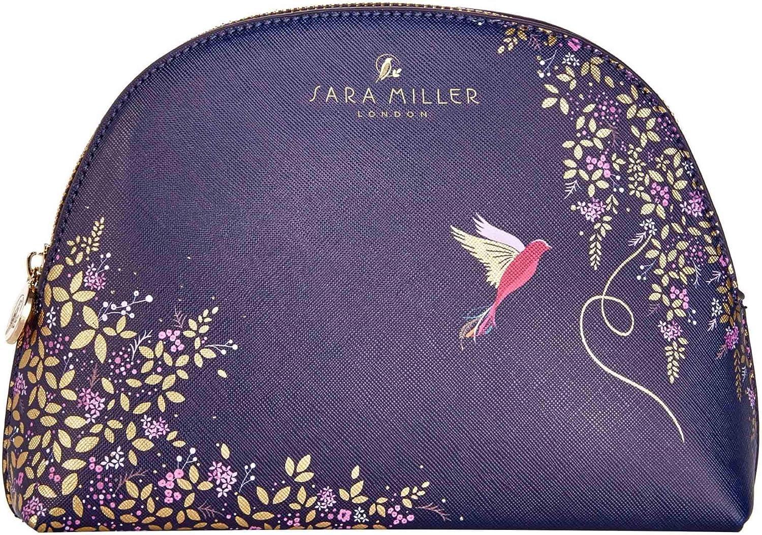 Sara Miller London Sara Miller Beauty Chelsea Cosmetic Bag, Purple, Medium