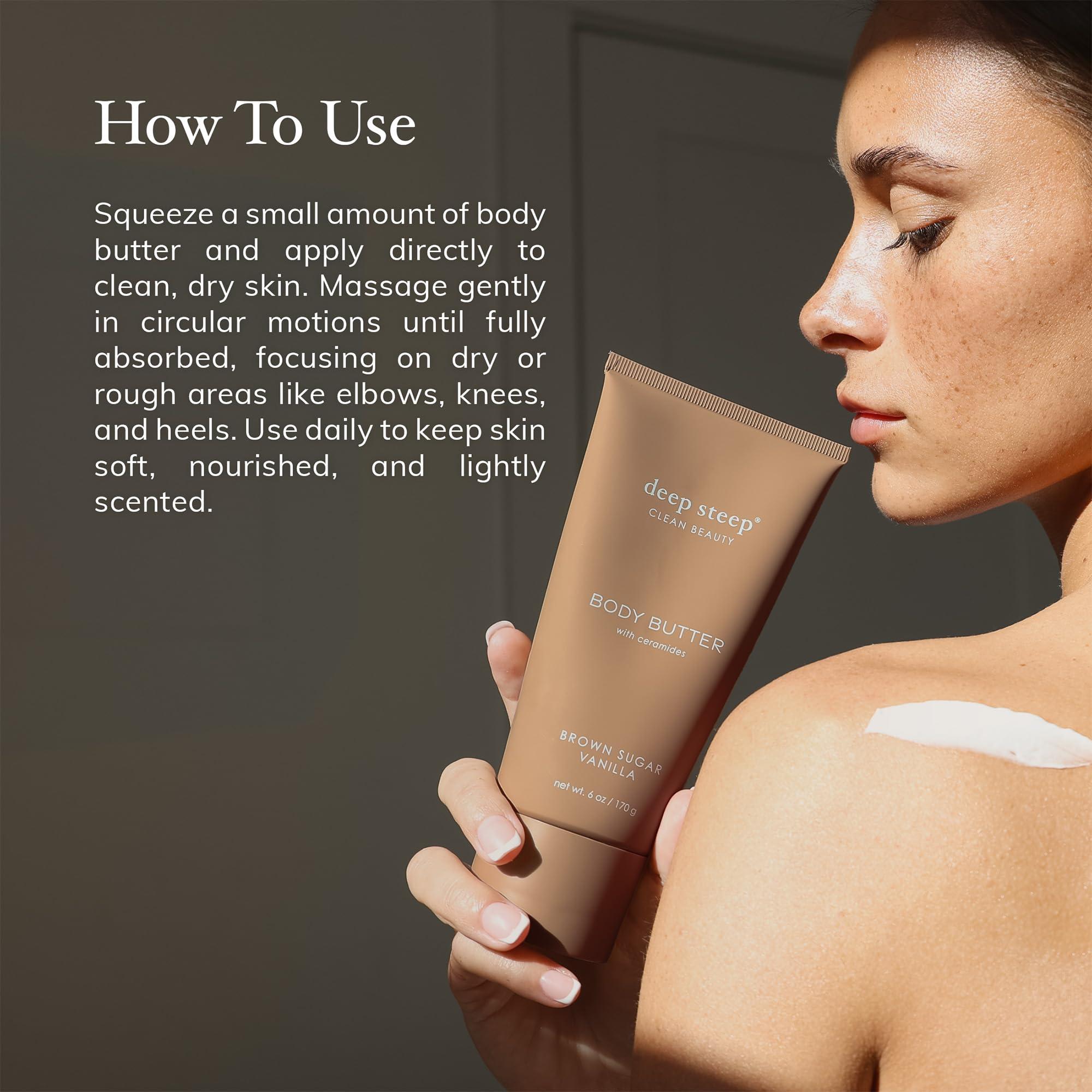 Deep Steep Deep Steep Body Butter, 6oz (Lavender Vanilla)