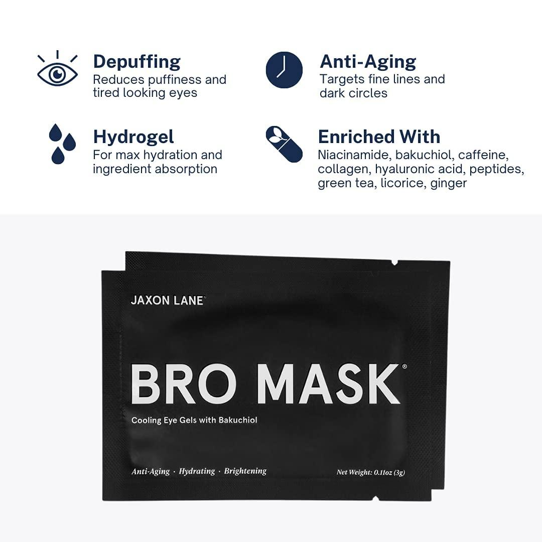 JAXON LANE Rain Or Shine & Bro Mask Under Eye Gel Pads