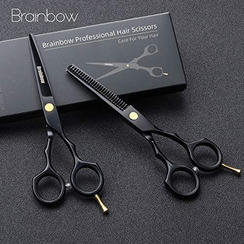 KKZY Hair Cutting Scissors, Brainbow 5.5' Professional Hair Scissors Cutting Thinning Hairdressing Barber Scissors Pro Salon Japan Hair Styling Tools BY KKZY (Color : Cut Scissor)