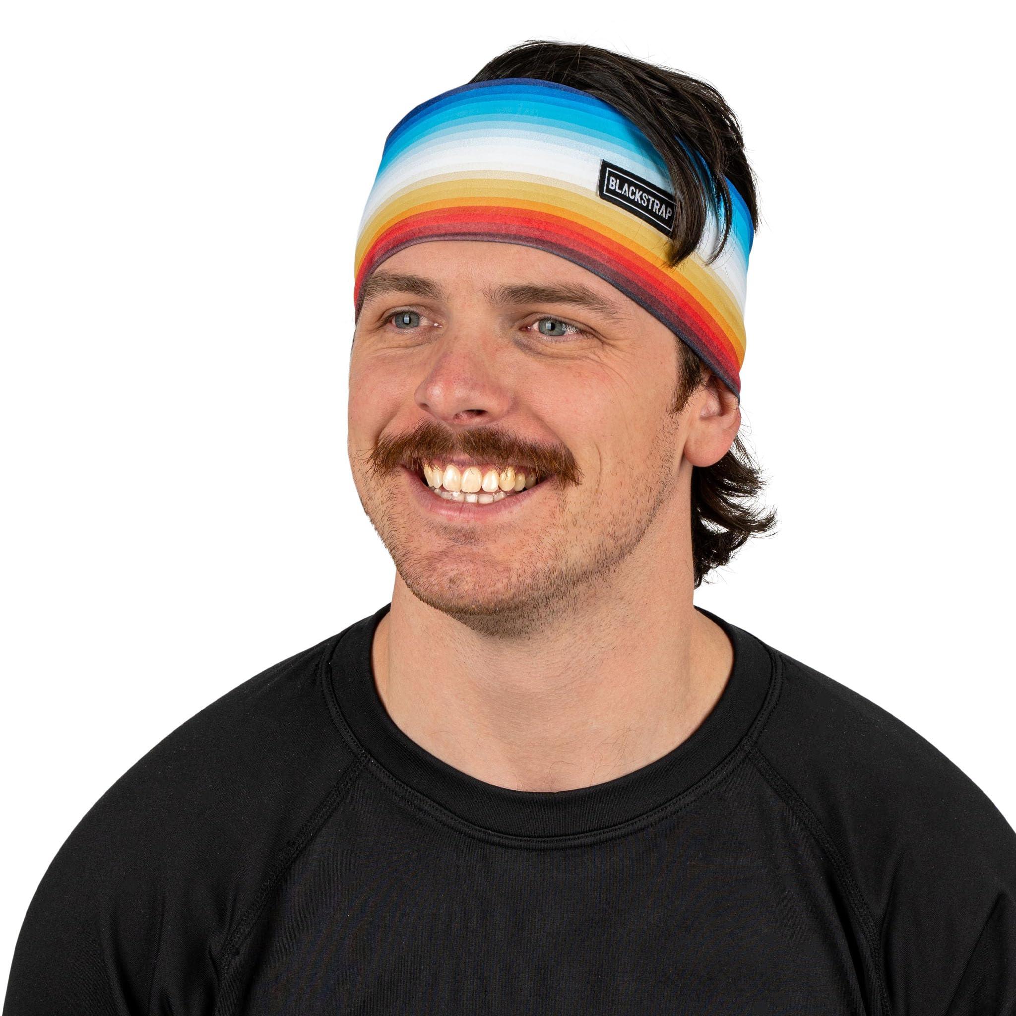 BLACKSTRAP BLACKSTRAP Snowbelle Therma Dual Layer Headband, Adult Unisex, One Size Fits All, 100% Upcycled Fabric, Sunrise Tones