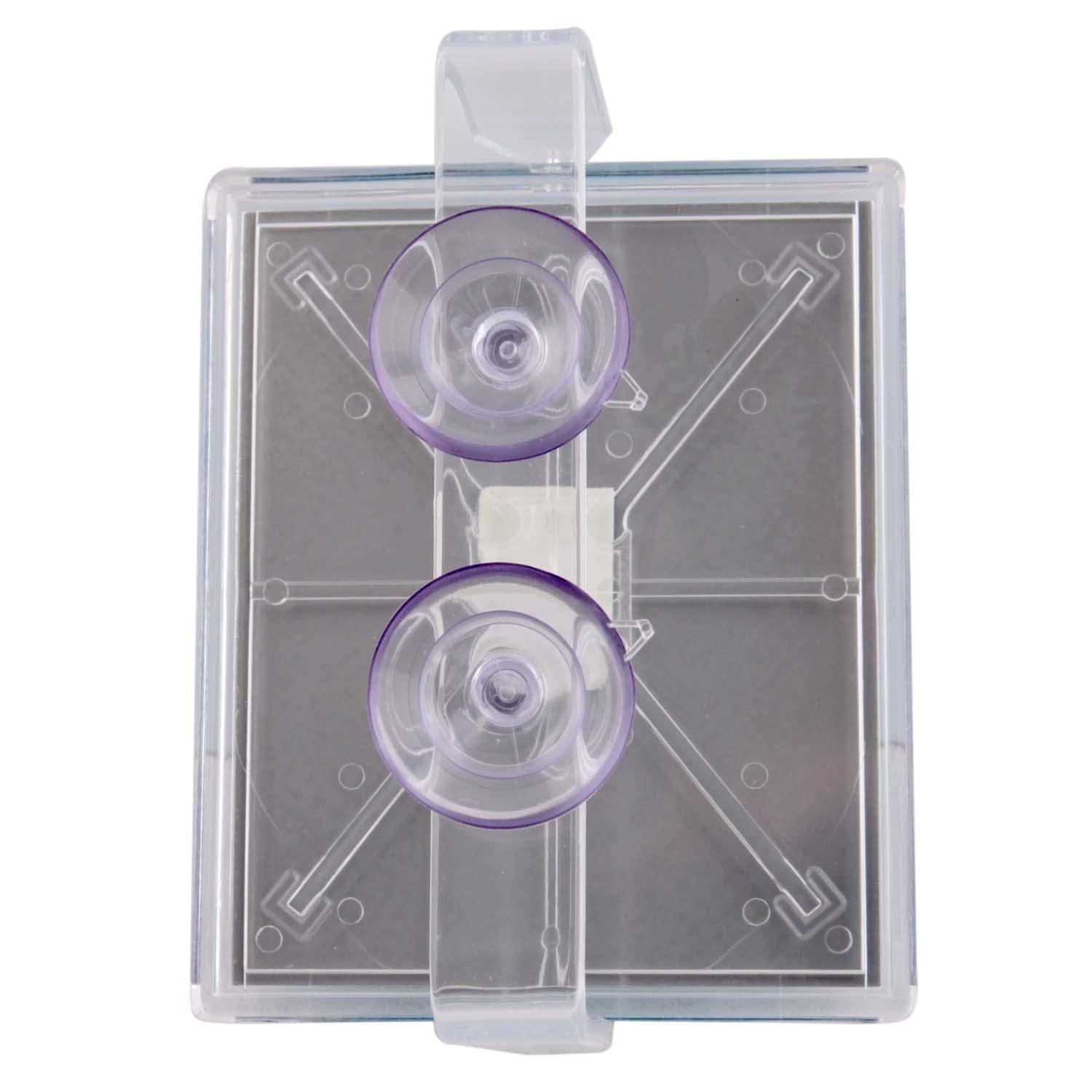 Zadro Zadro 2X Mag Z Fogless Swivel Shower Mirror with Dual Suction Cup, 6-Inch,Clear Acrylic,7" x 5.75" / 2X,ZM05