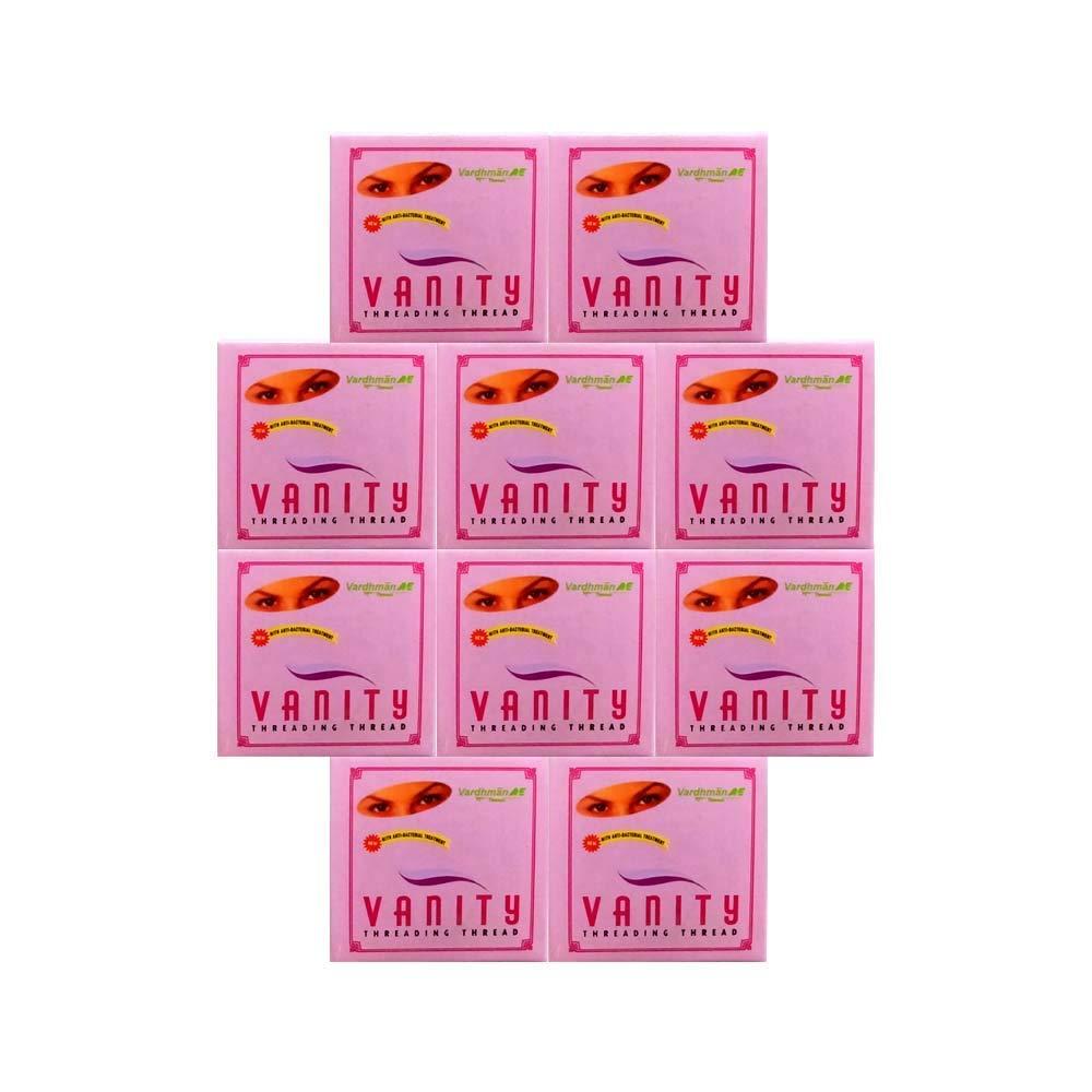 VARDHMAN Eyebrow Threading Thread Vanity Box of 10