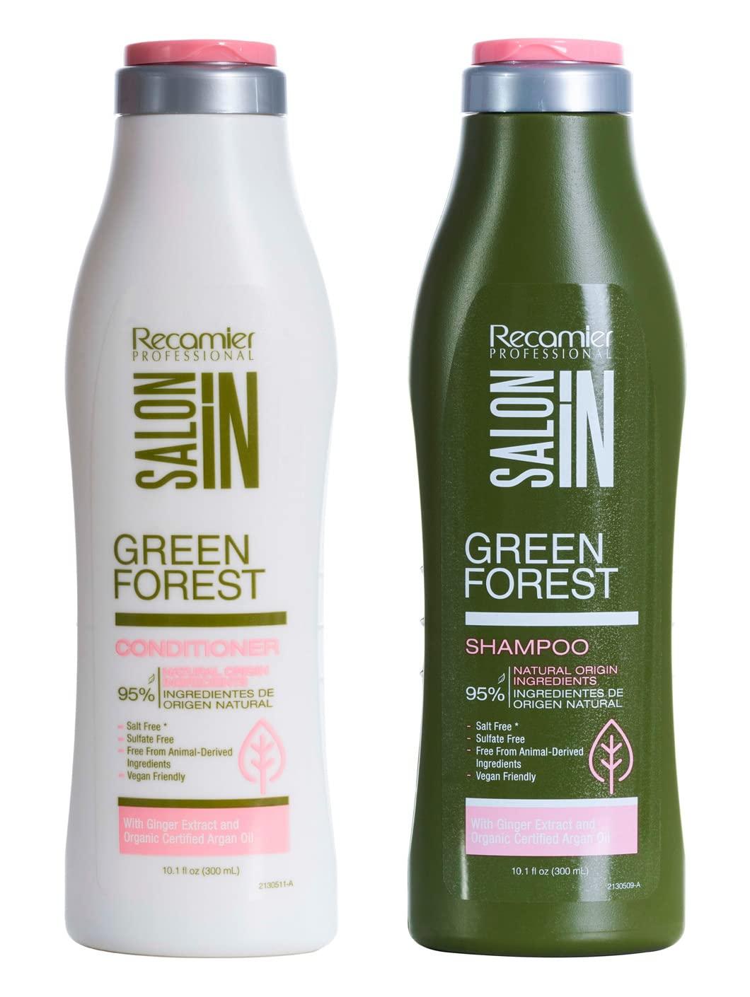 RECAMIER PROFESSIONAL SALON IN Recamier Professional Salon In Hair Care Treatment Set Organic Shampoo and Conditioner Sulfate Free 10.1 OZ