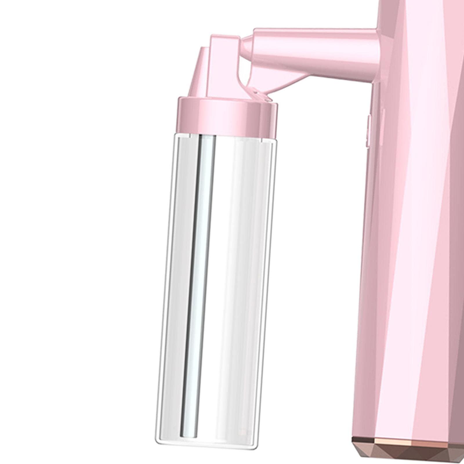 barenx barenx Portable Handheld Nano Facial Steamer Humidifier Pores Nano moisturizing Electric Sprayer Sterilization Atomizing for Home Room - Pink