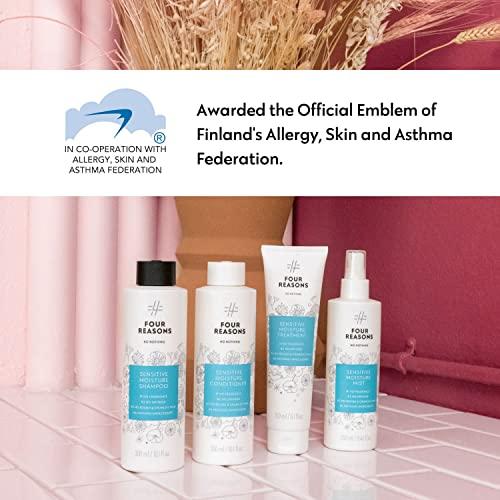 No nothing No Nothing Sensitive Moisture Treatment - Perfume-free, Moisturising Intensive Treatment - For Dry and Damaged Hair | 100% Vegan | 150 ml (New Packaging)