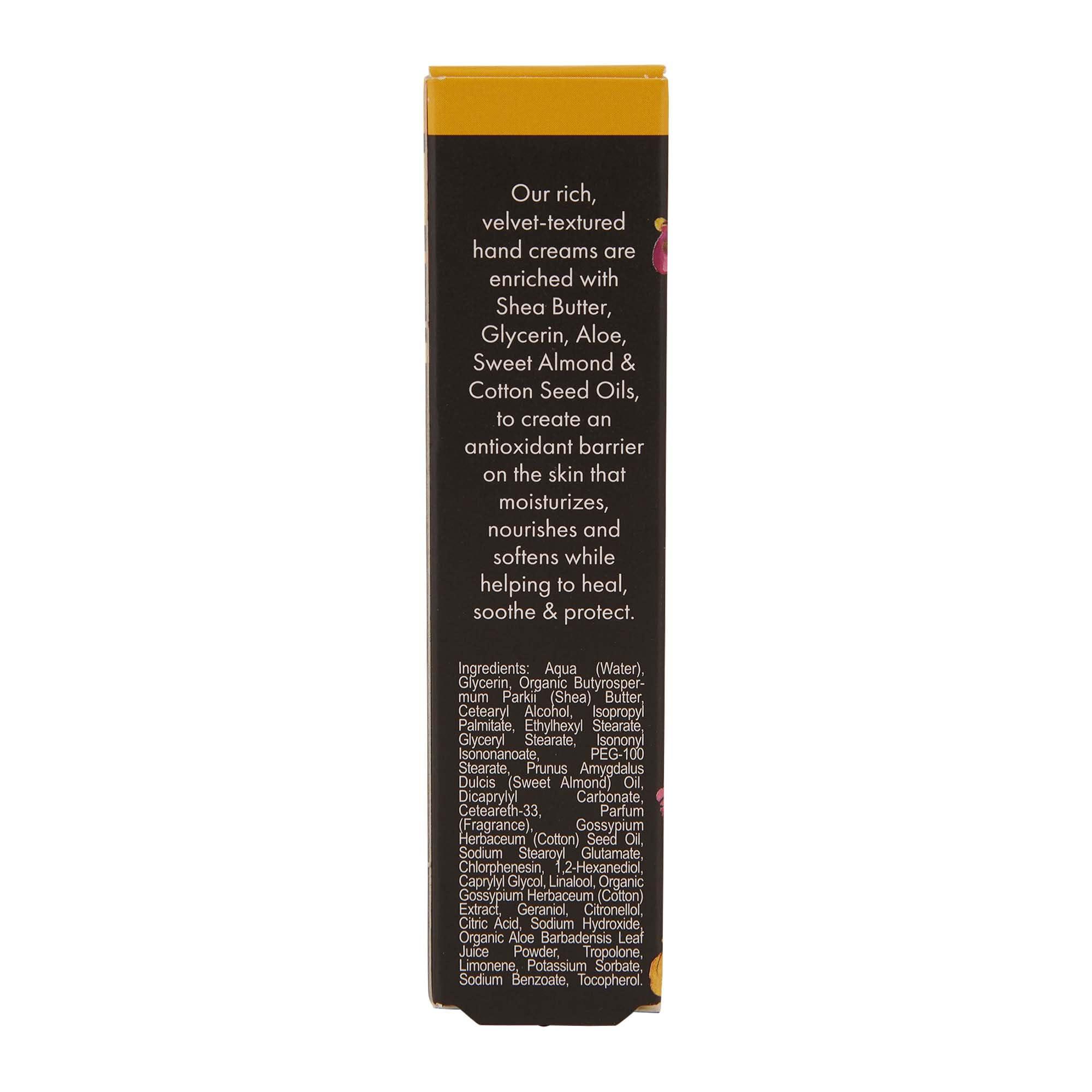 Pre de Provence Pre de Provence Le Jardin Collection Hand Cream Enriched with Shea Butter, Aloe and Seed Oils, Moisturize & Nourish Hands, Gift or Travel Size, 30 ml, Crane Flower & Orange