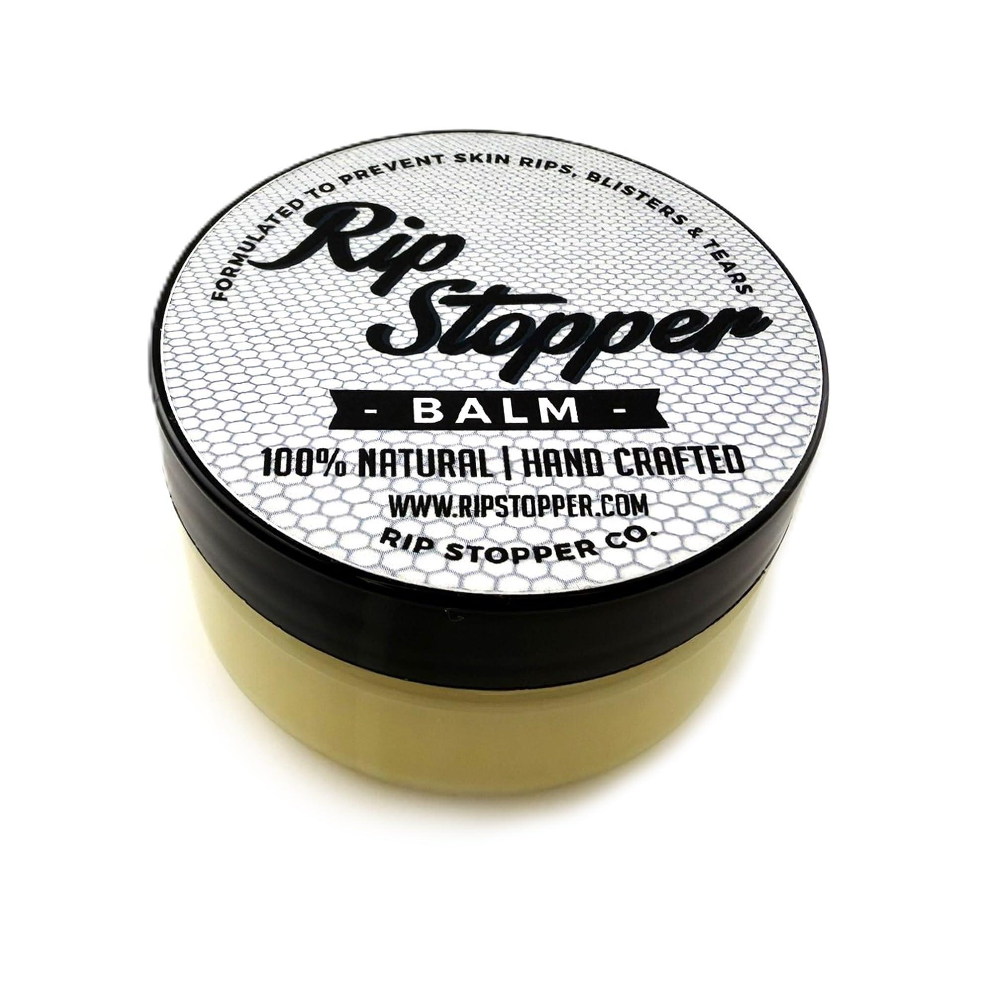 Rip Stopper Rip Stopper Balm for Gymnastics 2oz | Athlete Hand Care Helps Repair Skin Rips, Tears and Prevent Blisters | 100% Natural | Promote Healing Damaged, Dry or Cracked Hand & Finger Skin