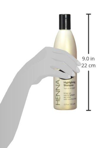 ShiKai ShiKai Henna Gold Highlighting Shampoo (12 oz) | Hydrating Hair Brightener Enhances Natural Highlights | Add Shine & Volume to Dull Hair