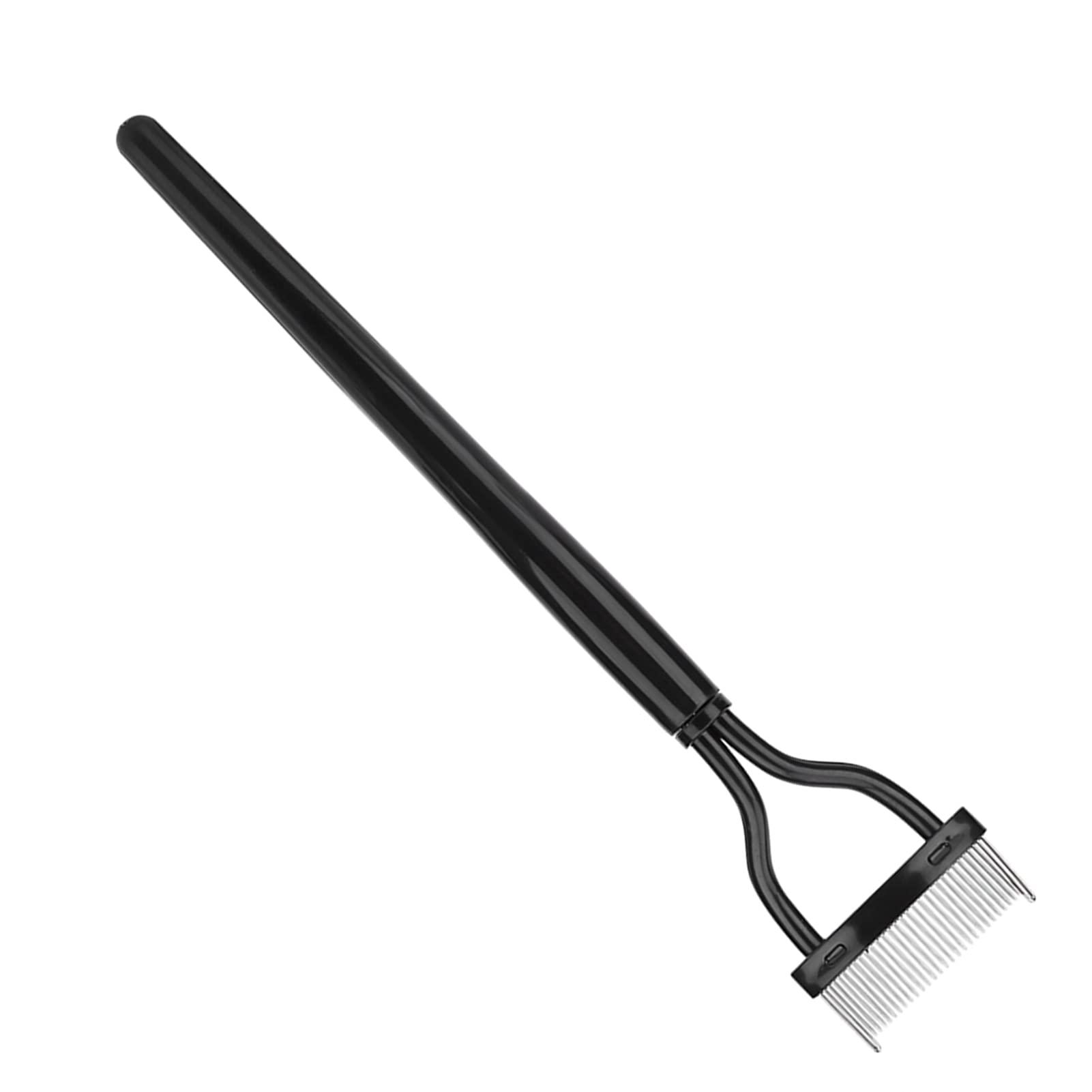 evhooe evhooe Lash Comb, Eyelash Comb Steel Needle Mascara Eyebrow Brush Makeup Cosmetic Beauty Tool
