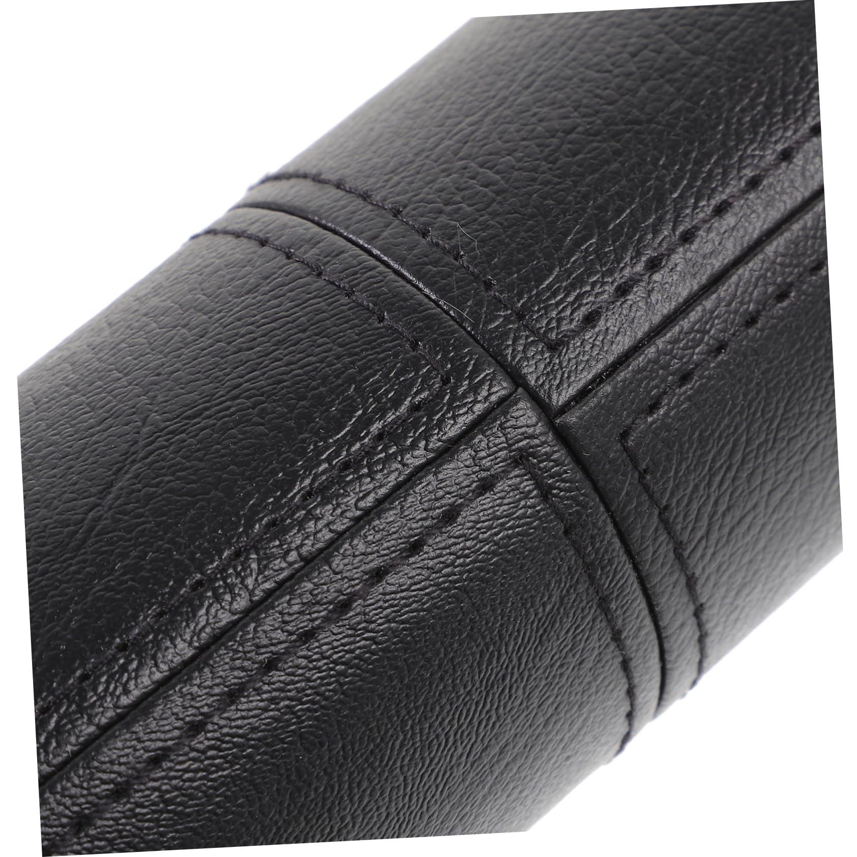 ADOCARN ADOCARN Makeup Brush Holder Makeup Brush Cup Makeup Brush Pouch Nail Brush Holder Pen Organizer Cosmetic Tools Organizer Portable Cup Holder Make up Brush Holders Pencil Holder Black Pu