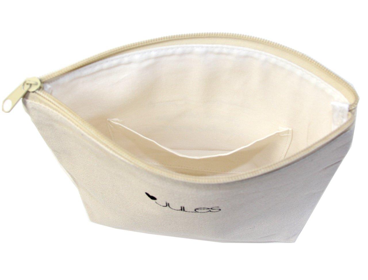 Jules Jules Natural Canvas Tote Bag With Zipper Closure Pop The Champagne I\'m Changing My Last Name For Bride, Wife, Engagement Gift