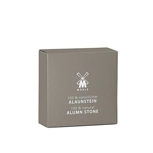 M MÜHLE MÜHLE Alum Block - All Natural Aftershave, Antiseptic, Helps Heal Nicks, Cuts, and Razor Bumps