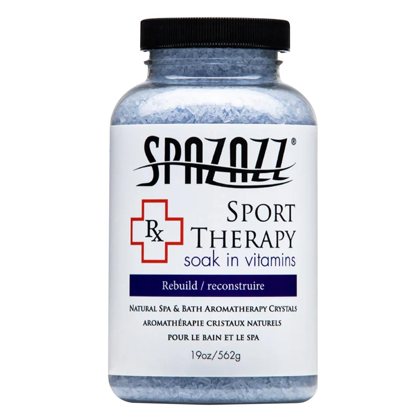 Spazazz Spazazz SPZ-607 RX Sport Therapy Rebuild Crystals Container, 19 oz.