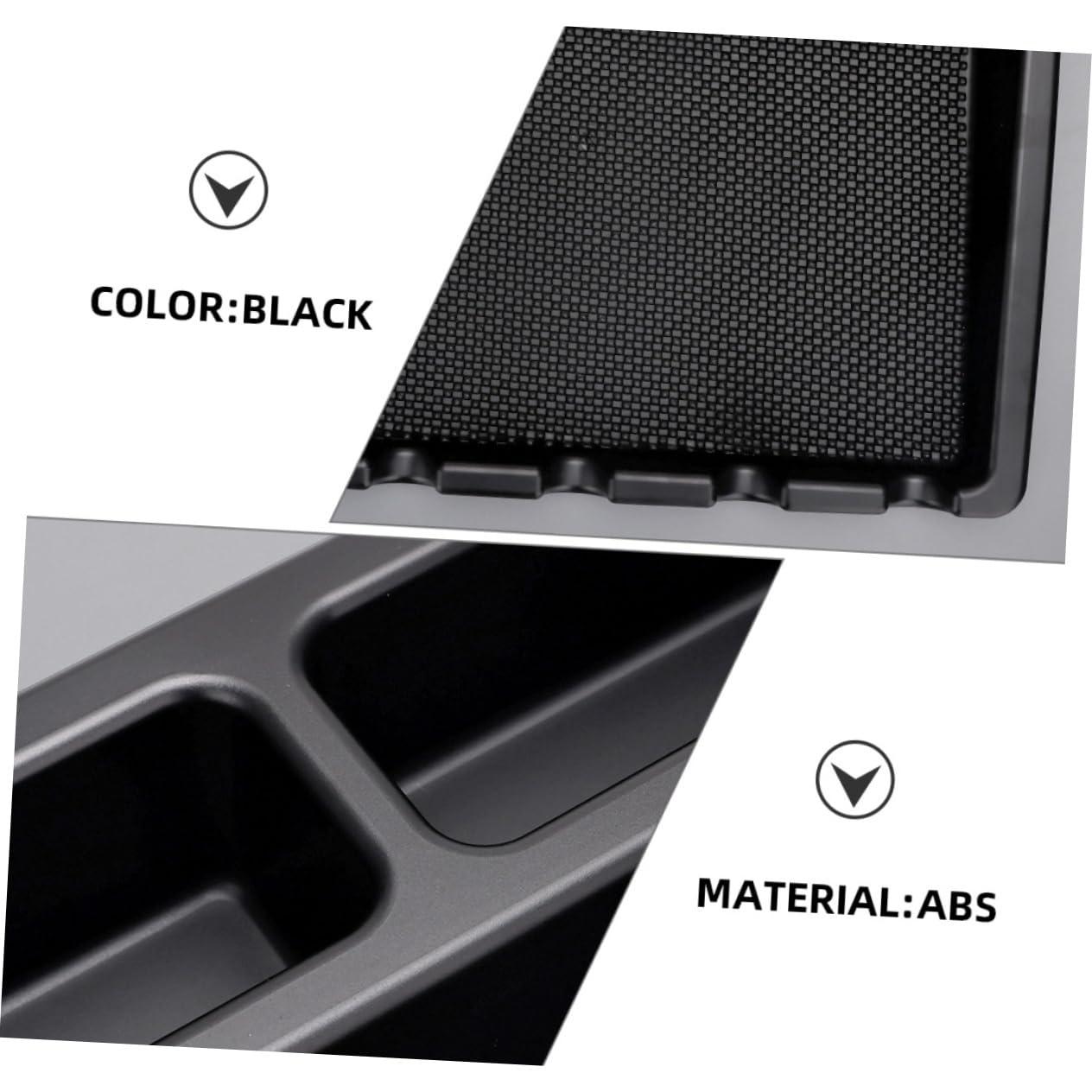 FOYTOKI FOYTOKI Hair Clipper Storage Rack Barber Liners Hair Tool Organizer Shaver Salon Clippers Organizer Tray Trimmers Razor Cavitation Machine Clippers for Men Foil Black Abs