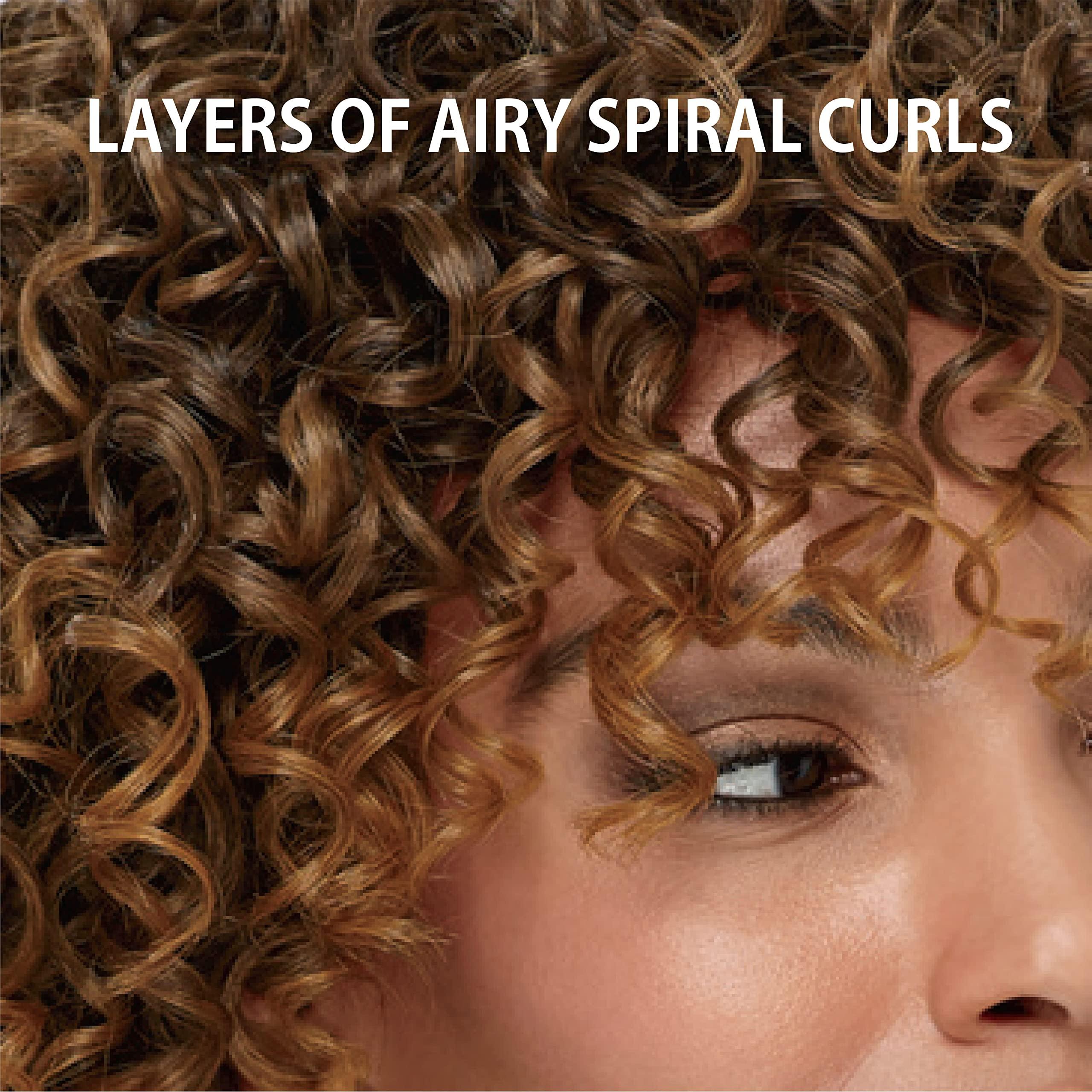 Especially Yours Makena Wig by Especially Yours® - Human Hair Blend Wig with Voluminous Layers of Natural-Looking, Bouncy Spiral Curls / Runway Shades of Black and Brown