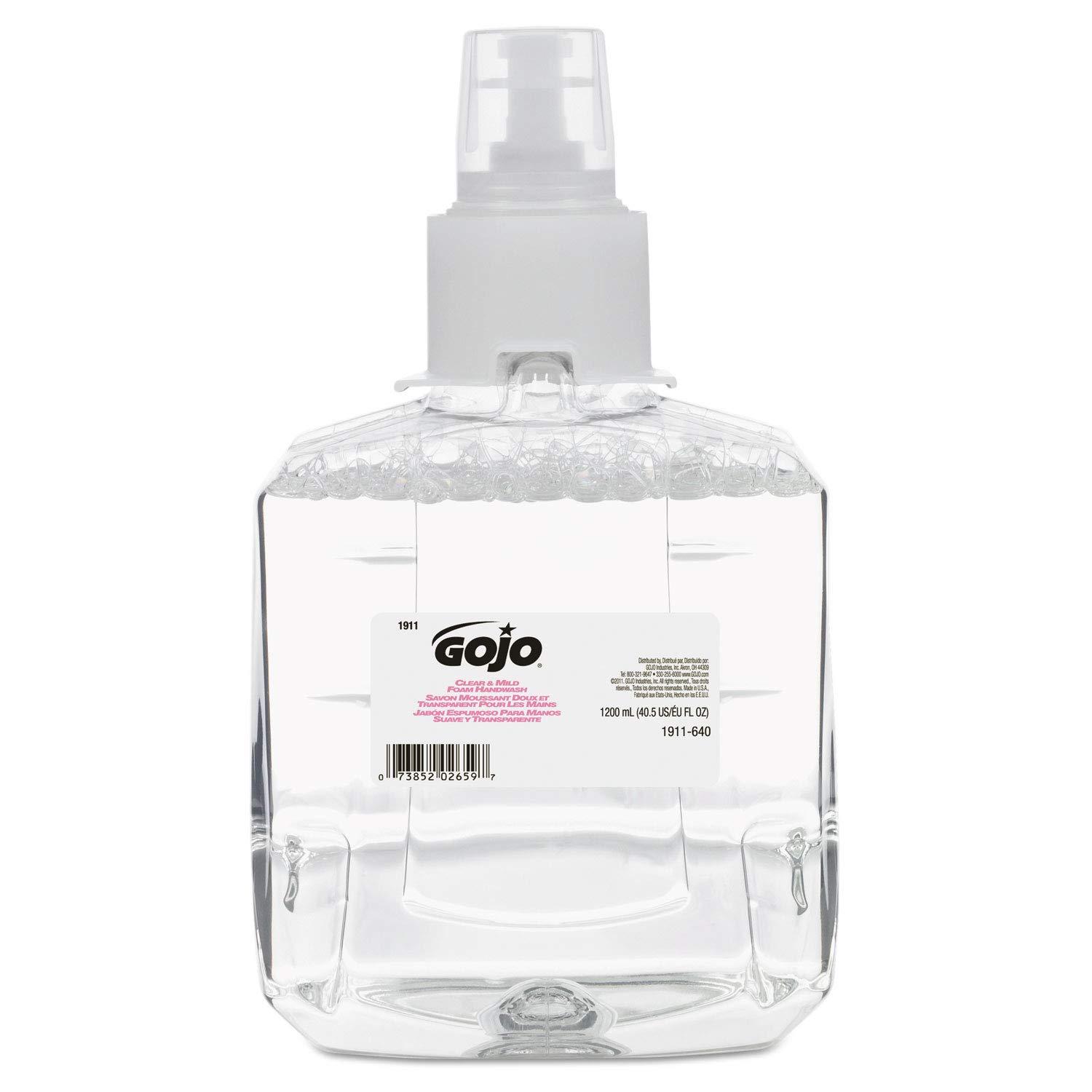Gojo Gojo® Clear & Mild Foam Handwash, 1200 mL