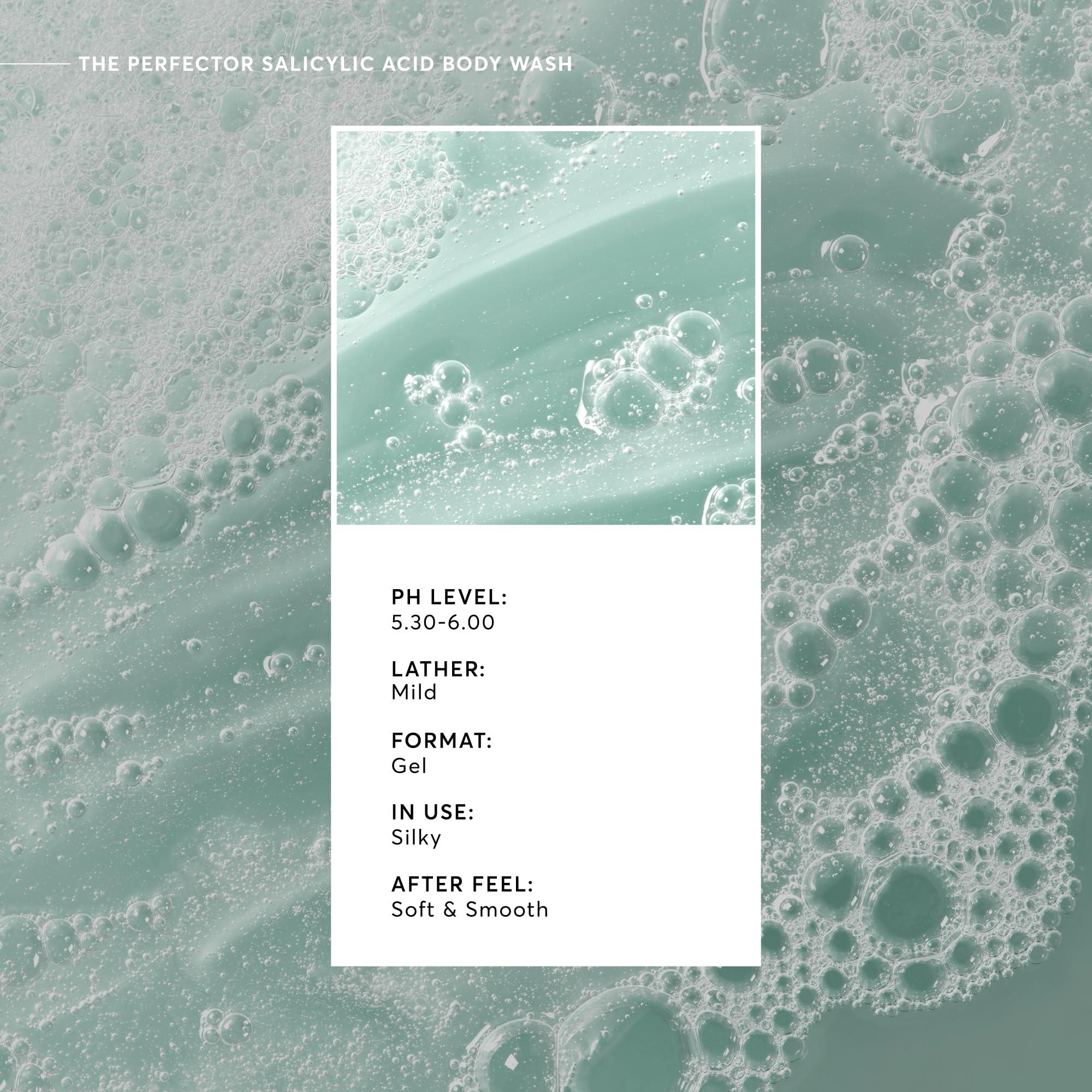 Naturium Naturium The Perfector Salicylic Acid Body Wash, Gentle & Smoothing Cleanser, 16.9 oz