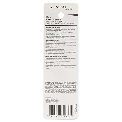 Rimmel Rimmel London Wonder Swipe 2-in-1 Liner to Shadow - 001 Slay Eyeliner Women 0.058 oz