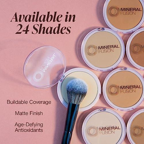 Mineral Fusion Mineral Fusion Pressed Powder Foundation, Warm 4, 0.32 Ounce