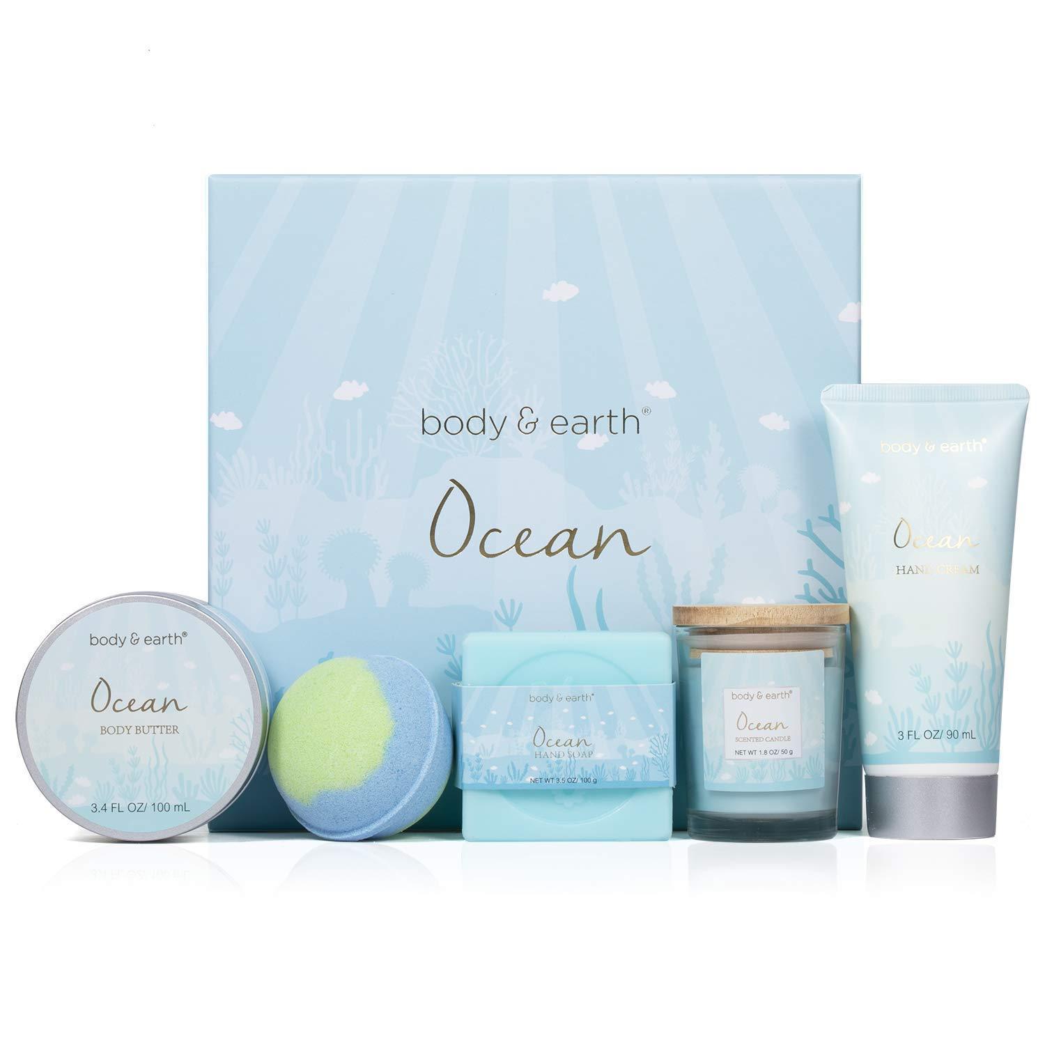 BODY & EARTH BODY & EARTH Spa Gift Set for Women,13 PCS Gift Set