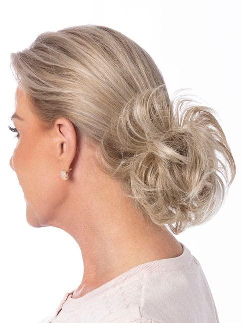 Toni Brattin Toni Brattin Twist Classic Duo Lengths Color Platinum Blonde Two Hair Pieces 3.5\" & Bonus Twist 5.5\" Long Wrap Around Instant Volume ChangeLite Heat Friendly Synthetic Women\'s Bundle MaxWigs Booklet