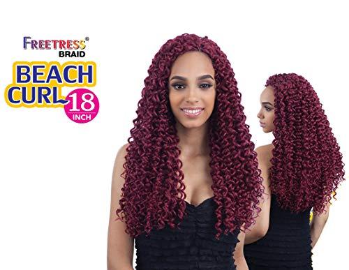 Freetress BEACH CURL 18" (4 Pack, OT27) - Freetress Synthetic Crochet Braid