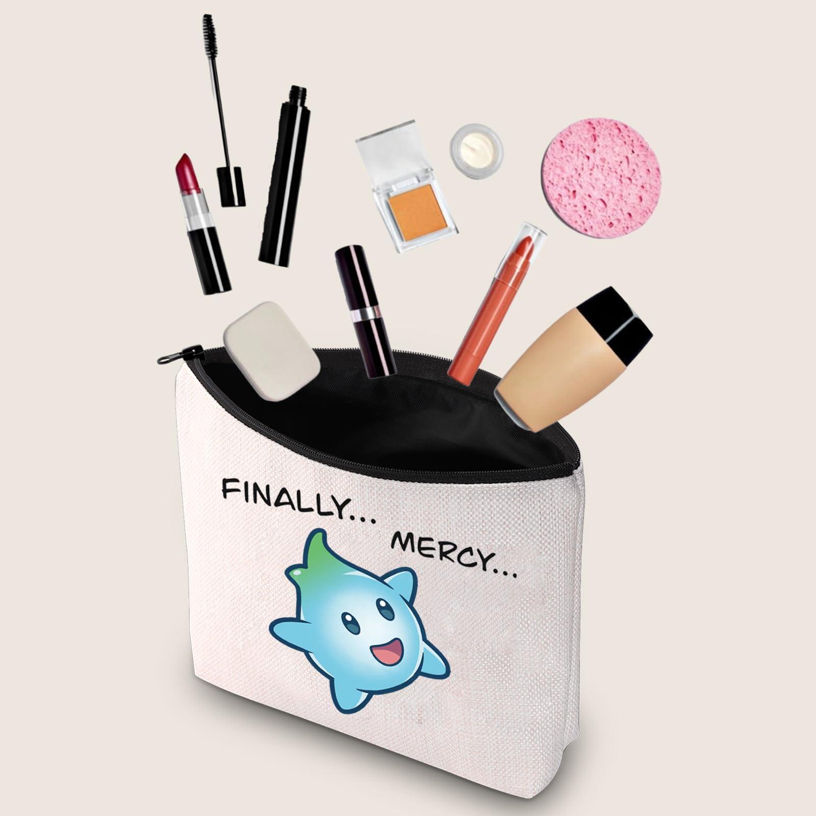JXGZSO JXGZSO Cute Star Toiletry Bag Movie Lover Gift Lumalee Blue Merch Finally Mercy Makeup Bag Animation Inspired Gift