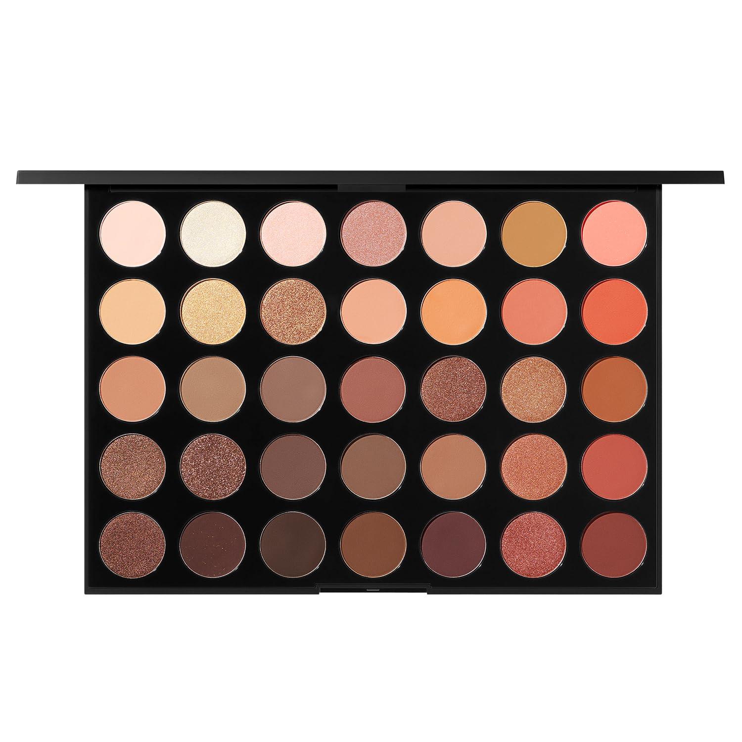 MORPHE Morphe 35O Makeup Palette - Supernatural Glow Artistry Palette with Matte & Shimmer Neutral Shades - Made to Build, Blend & Layer Flawlessly for Everyday, Versatile Makeup Looks (1.98 oz)