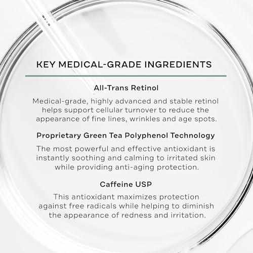 Replenix Replenix Anti-Aging Retinol 5X Regenerate Dry Serum, Medical-Grade Quick-Drying Face Serum for Mature Skin (1 fl. oz)