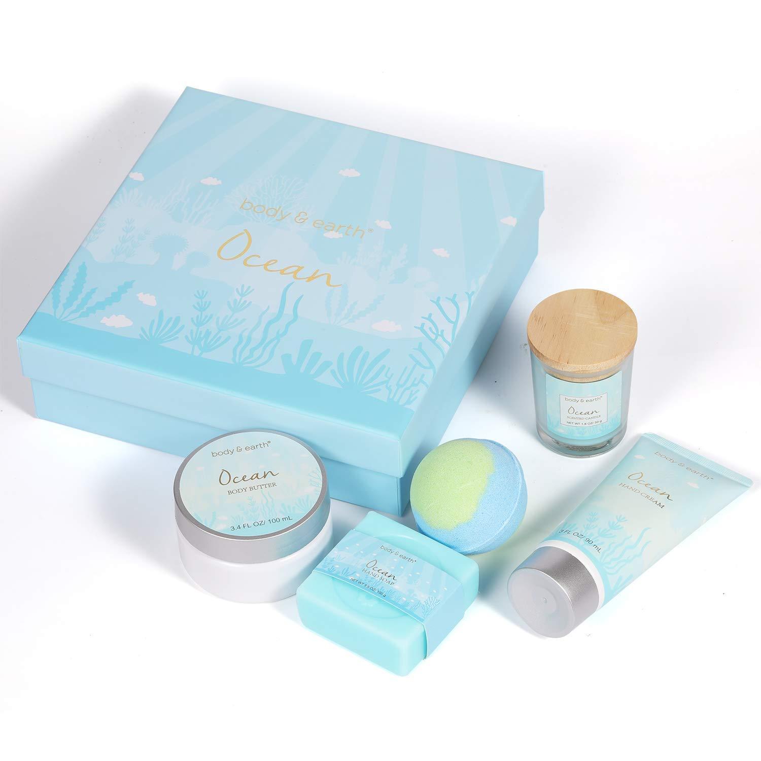 BODY & EARTH BODY & EARTH Spa Gift Set for Women,13 PCS Gift Set