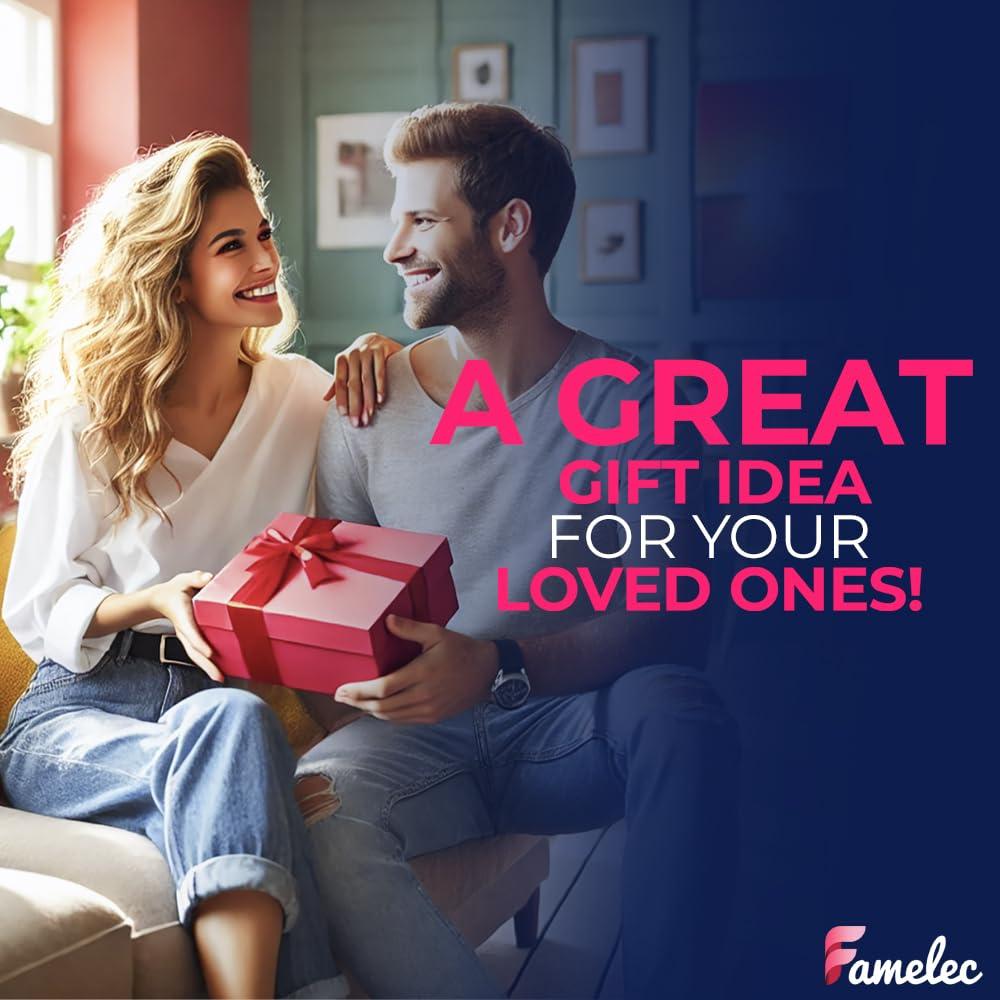 FAMELEC SH70/SH71 Replacement Heads for Philips Norelco Shaver Series 7000, Compatible with Philips Norelco 7000 Replacement Heads, New Upgraded Blades for Norelco Replacement Heads Series 5000 Angular