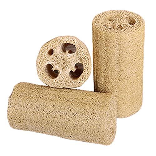 Soghot Bath Shower Loofah Sponge Bath Body Scrubbers Exfoliating Loofah Sponge Eco-Friendly Shower Luffa 6 Pack