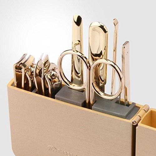 Three Seven (777) World No. 1. Three Seven (777) Travel Manicure Grooming Kit Nail Clipper Set (7 PCs, TS-4112G), MADE IN KOREA, SINCE 1975.