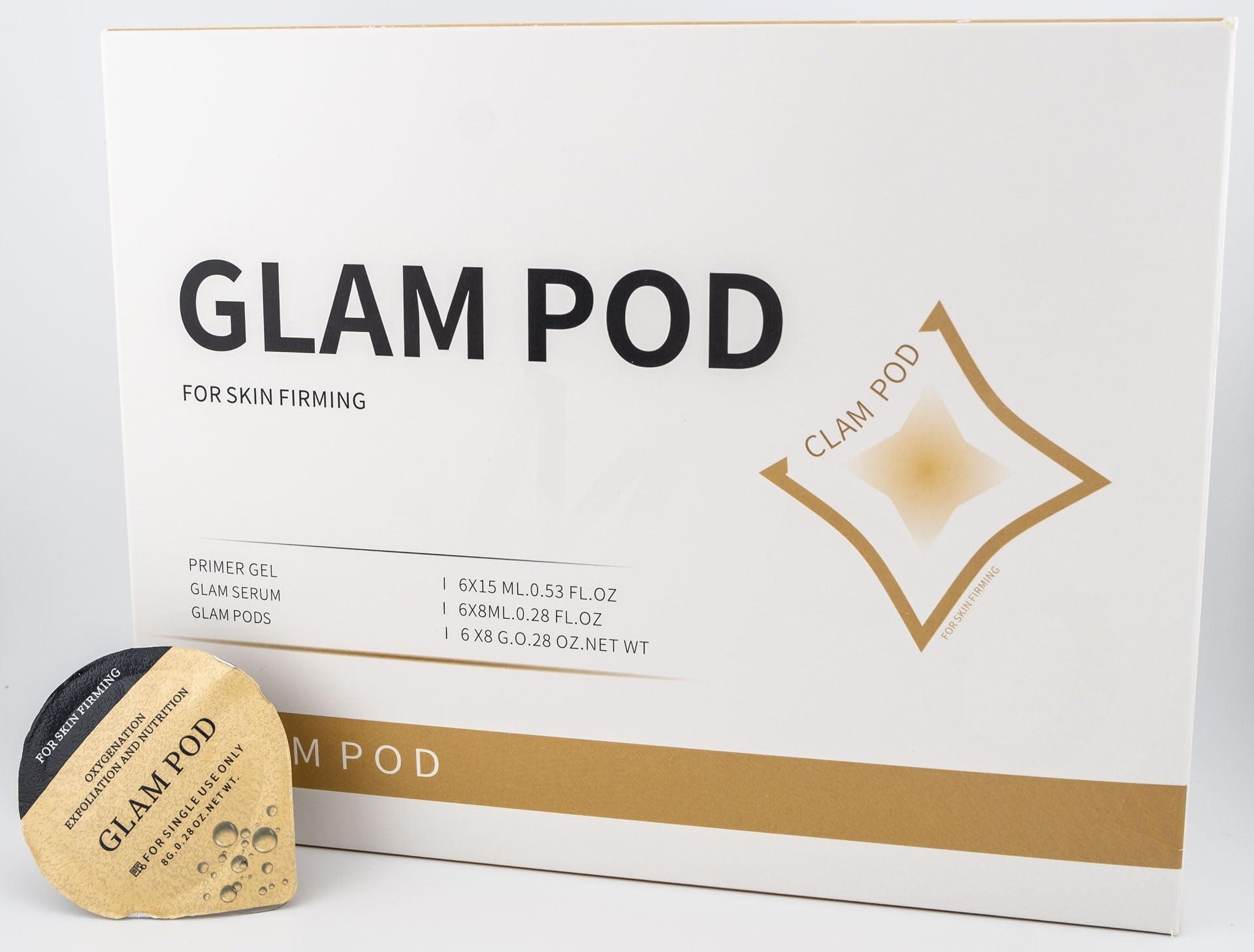 China Generic Glam - OxyGeneo Oxygen Facial CO2 Therapy Machine, Geneo Type Pods, Home Facial, 6 Pods + 6 Primer Gel + 6 Glam Serum After Treatment (NEW FORMULA less foam)