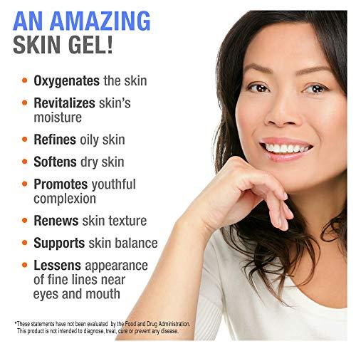 Cellfood Cellfood Oxygen Gel - 2 fl oz, Pack of 3 - Tightening and Firming Face Moisturizer - Aloe Vera, Lavender Blossom Extract, Glycerine - Hypoallergenic, Non-GMO