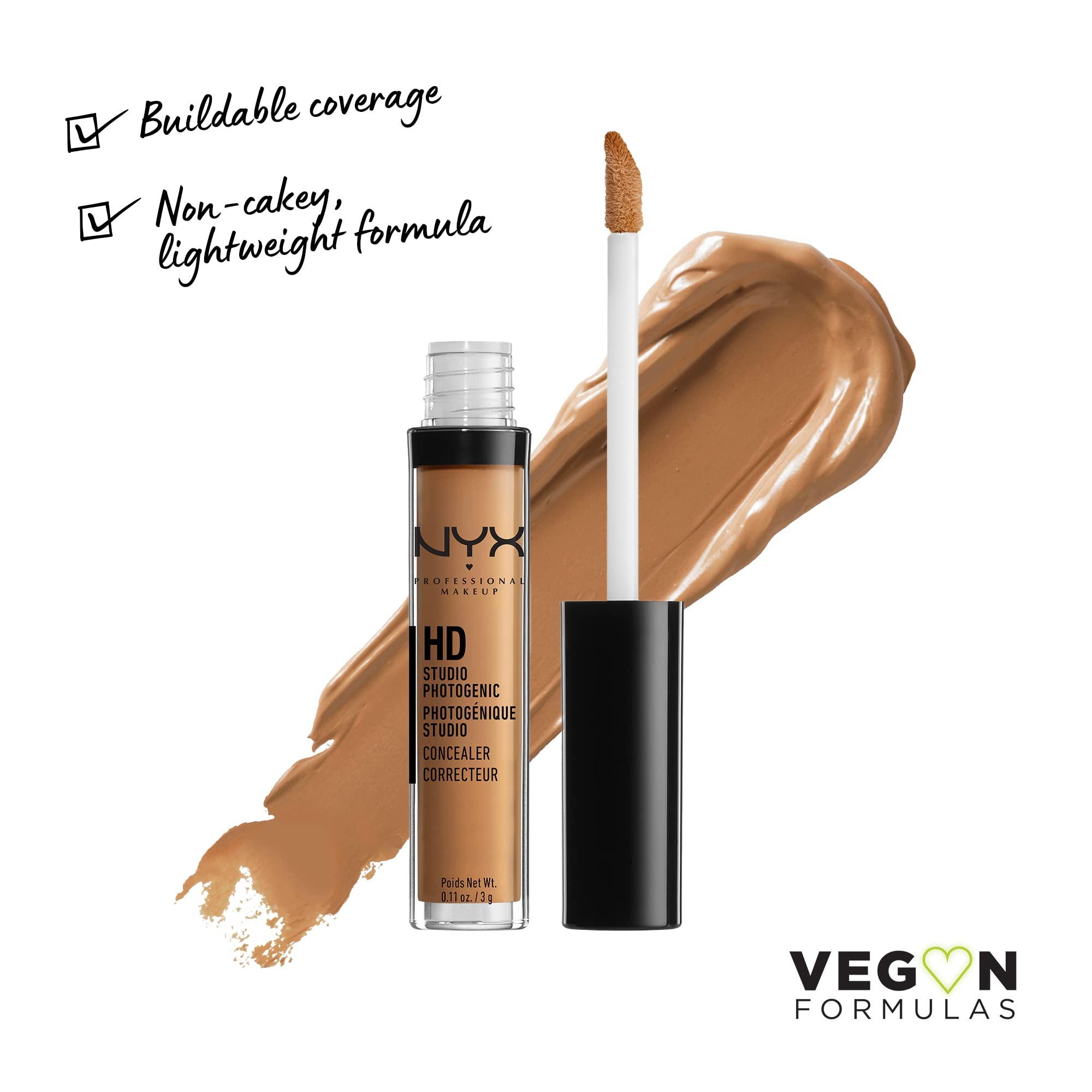 NYX PROFESSIONAL MAKEUP NYX PROFESSIONAL MAKEUP HD Studio Photogenic Concealer Wand, Medium Coverage - Nutmeg